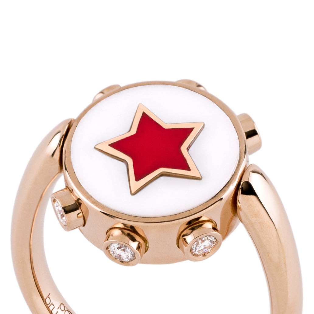 Reverso Ring Red
