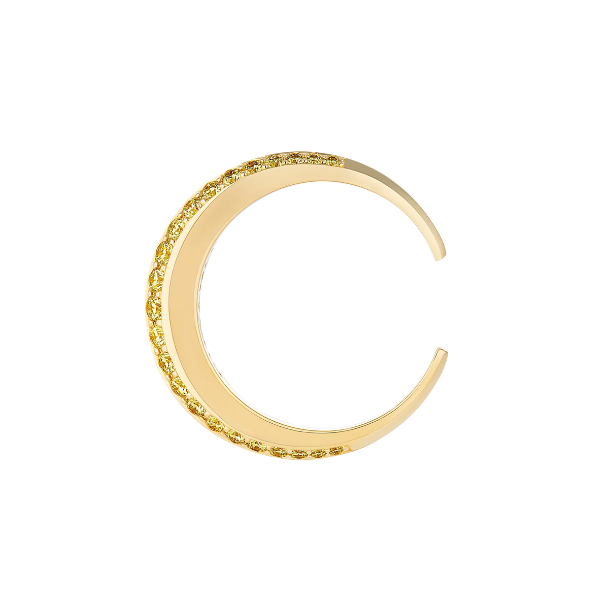 Yellow Moon Ring