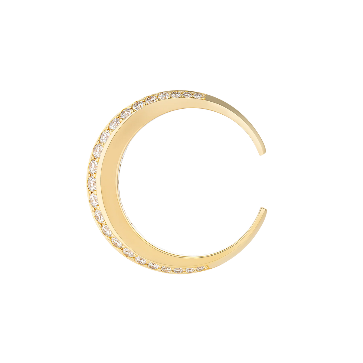 White Moon Ring