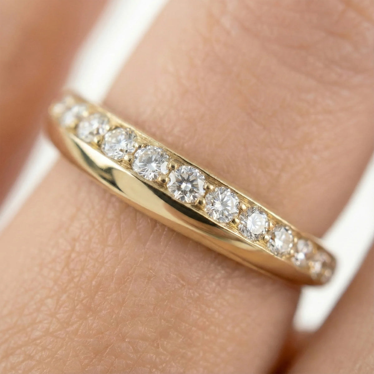 White Moon Ring