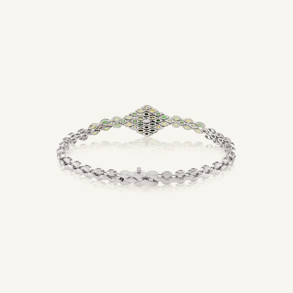 Entwine Green Bracelet