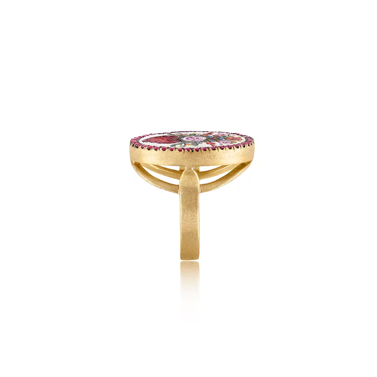 FlowerHeart Ring