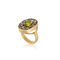 White Garland Ring